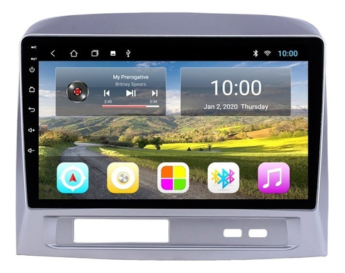 Autoestéreo 2+32g Carplay Cámara Para Toyota Vios 2004-2007