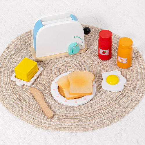 Juguete De Madera Para Hacer Pan De Simulación, Juguete