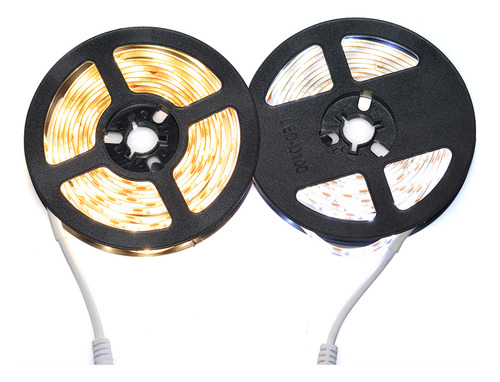 Tira De Luz Led Blanca Cálida De 3.28 Pies Con Sensor De Mov