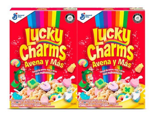 Cereal Lucky Charms Con Masmelos X2 Cajas Importado