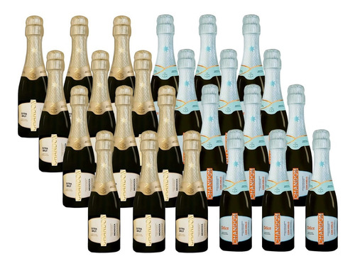 Chandon Champagne Extra Brut X12 + Delice X12 187ml.