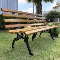Comprar Banco De Jardim 9 Réguas Pés Em Alumínio Não Enferrujam