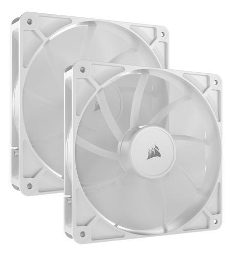 Ventilador Corsair Rs140 140 Mm Pwm Daisy-chain Branco De Ba