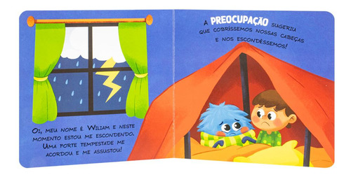 Conhecendo Emocoes - Wiliam Conhece A Preocupacao, De Factory, Inc The Clever., Vol. 1. Editorial Todolivro, Capa Dura, Edição 1 Em Português, 2024