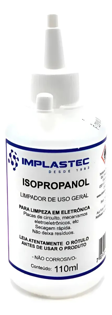 Isopropanol 99,8% Implastec Equipamentos De Informática