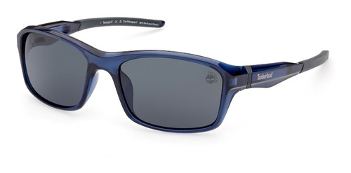Lentes De Sol Azul Polarizados Timberland Tb929390d