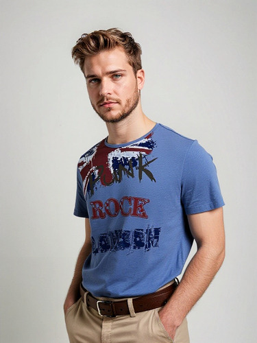 Set 3 Playeras Manga Corta Hombre Talla G