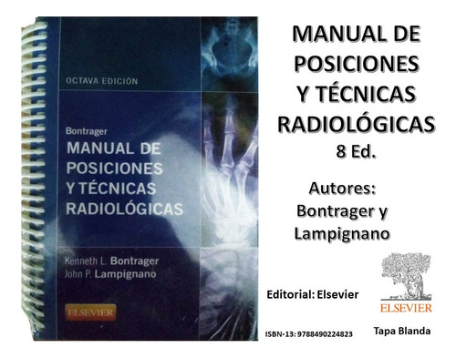 Libro Manual Posiciones Y Técnicas Radiológicas Bontrager