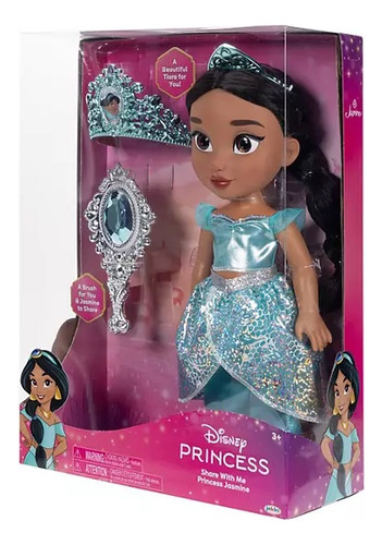 Muñeca Disney Jasmine Princess con accesorios para niños