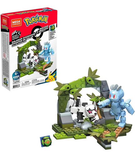 Mega Construx Pokemon Machop Vs Juego De Construcción De De
