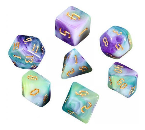 3 Juego De Mesa 7x D4-d20, Juguetes De Entretenimiento,
