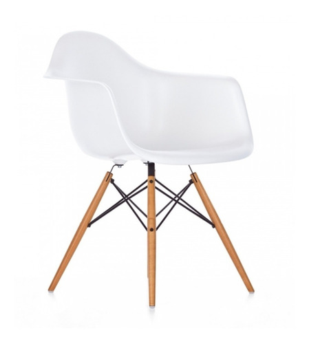 Juego De Dos Sillas Eames Con Posabrazo Living Comedor Cocin