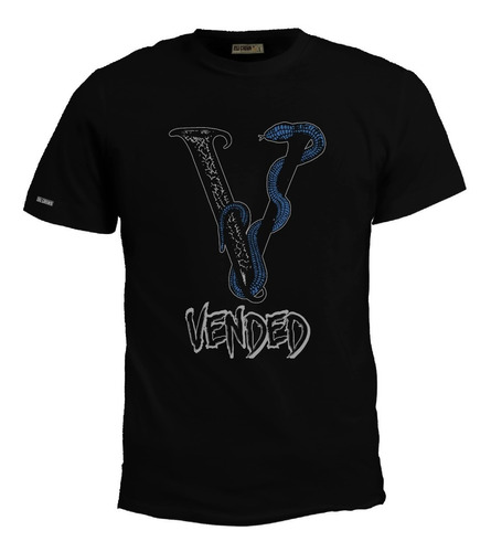 Camiseta Estampada Vended Logo Metal Rock Banda Hombre Bto