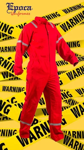 Overol industrial rojo hotsell