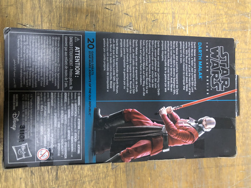 Darth Malak Star Wars Knights Old Republic Black Series