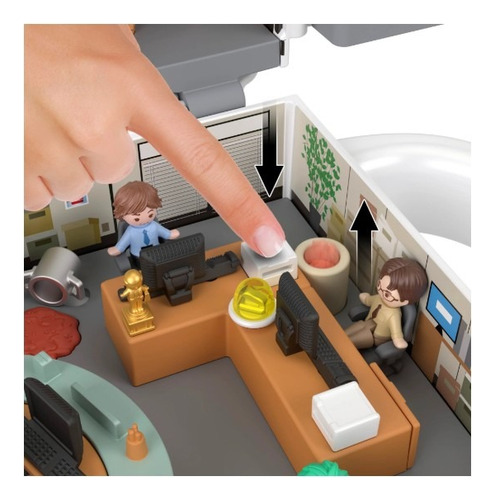 Polly Pocket X The Office Playset Compact Taza Y Accesorios
