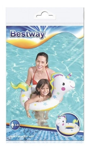 Inflable Para Piscina Salvavidas Infantil De Unicornio