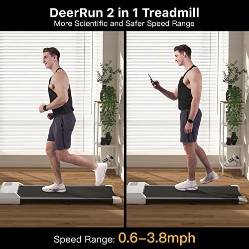 Deerrun Walking Pad, Caminadora Debajo Del Escritorio, Walki