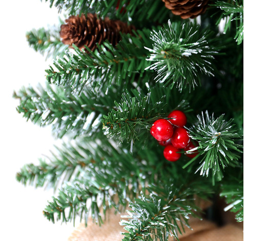 Mesa Con Forma De Árbol De Navidad De 18 Pulgadas, Mini Árbo