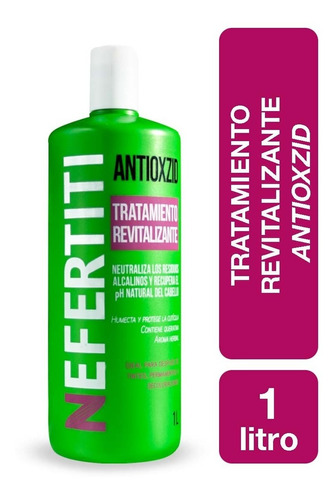 Tratamiento Para Cabello Con Keratina Antioxid Nefertiti 1 L