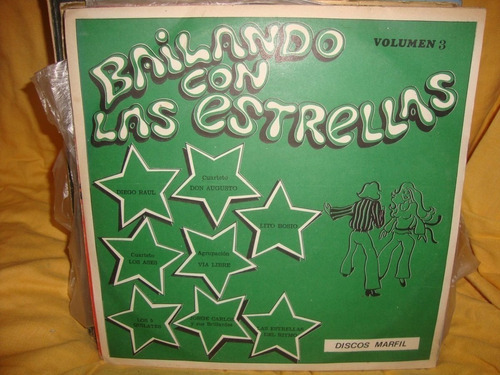 Vinilo Bailando Con Las Estrellas Diego Raul Jorge Carlos C1