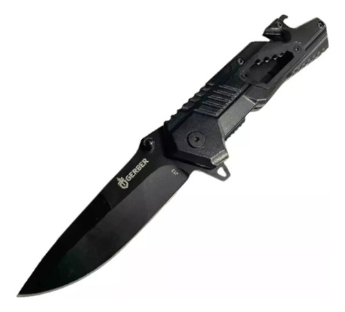 Navaja Tactica Gerber Multi Tool Corta Cinturon Camping Negro