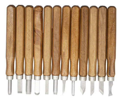 Cincel Para Tallar Madera, Mango De Madera, Cuchilla De Acer