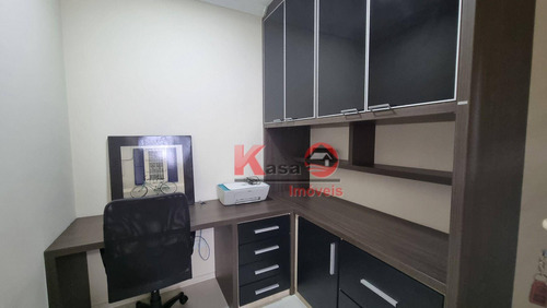 Imagem 7 de 30 de Cobertura Com 4 Dormitórios, 465 M² - Venda Por R$ 3.990.000,00 Ou Aluguel Por R$ 24.400,00/mês - Embaré - Santos/sp - Co0235