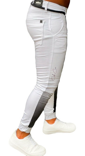 Imagem 2 de 5 de Calça Jeans Slim Super Skinny Justinha Premium