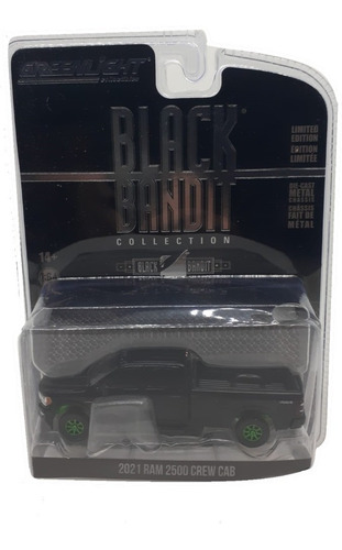 Greenlight Green Machine Black Bandit 2021 Ram 2500 Crew Cab