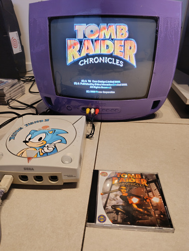 Sega Dc Juego Tom Raider Chronicles Genérico Sega Dreamcast (Usado)