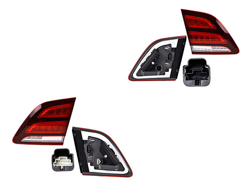 Par Calaveras Int C/leds Mercedes-benz Gle400 16-17 Depo