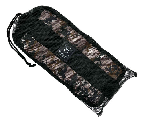 Polainas De 1kg C/u Peso Total 2kg Diseño Camuflaje Militar