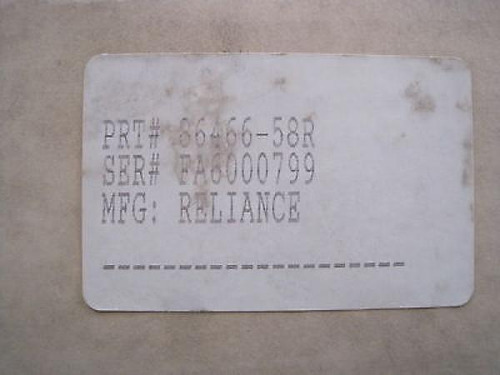 New Reliance Electric 86466-58r Rectifier Stack 864665 Ccm