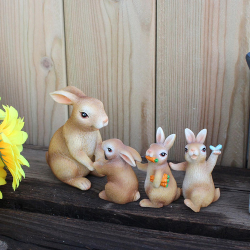 Decoraciones De De Pascua, Estatuas De Jardín Figuras En