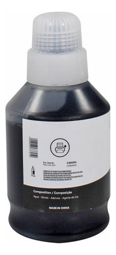 Tinta X-full Compatível Para G5090 G6010 G2160 G3160 Preta Tinta Preto