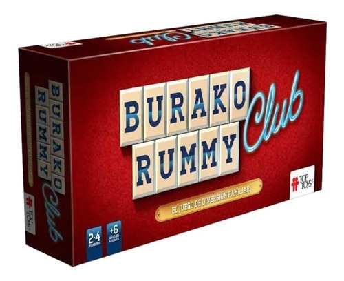 Juego De Mesa Burako Rummy Club Top Toys