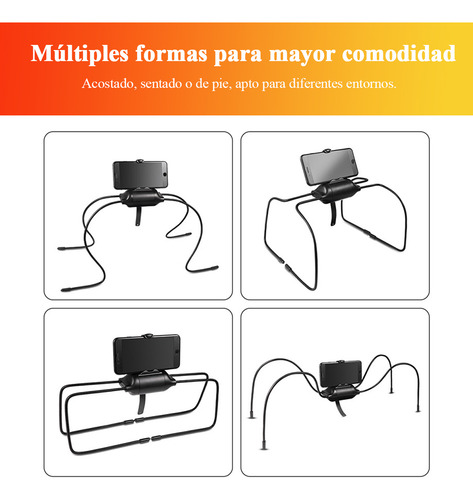 Soporte Diy Universal Ajustable Celular Tablet Araña3er Cama