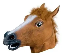 Comprar Mascara De Cavalo Cabeça De Cavalo Fantasia Cosplay