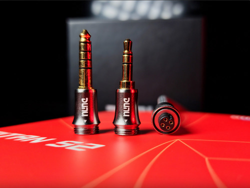 Fone De Ouvido In-ear Dunu Titan S2 Dual Magnetic Hi-res Cor Prateado