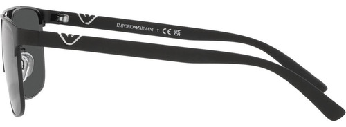 Gafas De Sol Cuadradas Emporio Armani Ea2134 Negras Mate