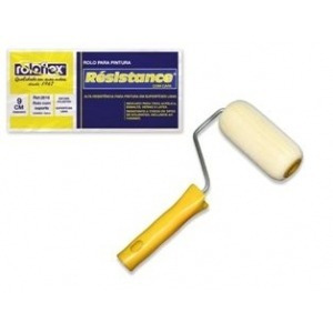 Rolo Resistence 9cm C/ Capa - Espuma Pol.roloflex - Kit C/6