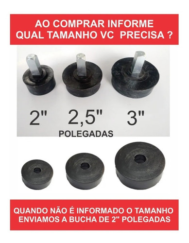 Imagem 5 de 5 de Kit Para Toldo Cortina + Par Mancal + Par Buchas +maquina.