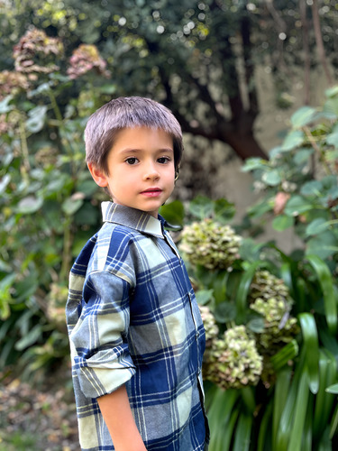 Camisa Franela Niño 100% Algodón Alfonsino