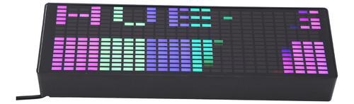 Analizador De Espectro Musical: 384 Led Rgb, 20 Dinámicos