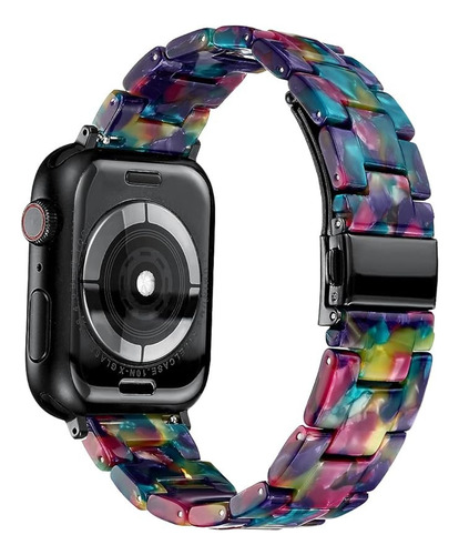 Correa Para Apple Watch Malla Adaptable Galaxia | 38mm A 44mm