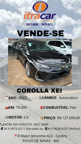Toyota Corolla 2.0 Xei Dynamic Force Flex Aut. 4p