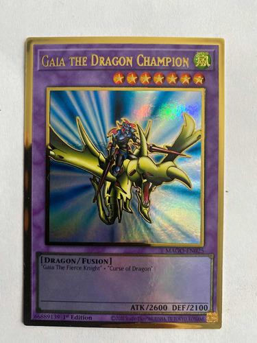 Gaia The Dragon Champion Ultra Yugioh