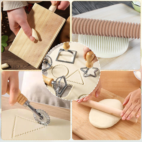 Jgo 11 Herramientas Para Hacer Pasta Jgo Sellos Y Cortadores