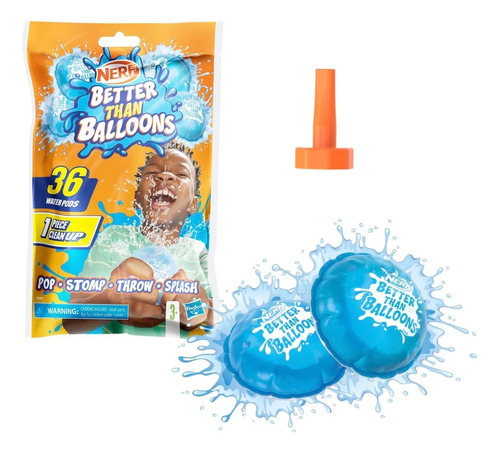 Nerf Better Than Balloons 36 - Capsulas De Agua